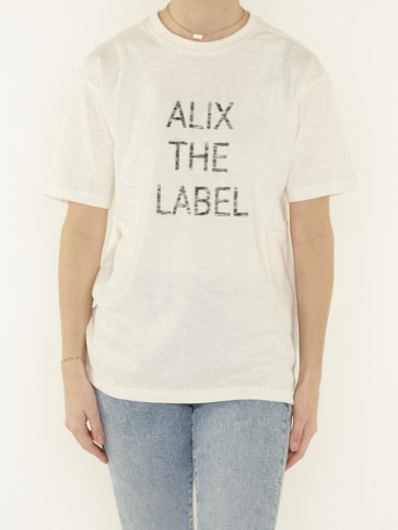 LADIES KNITTED ALIX THE LABEL T-SHIRT (2403834602)