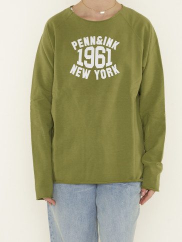 Sweater print Penn & Ink S24F1430