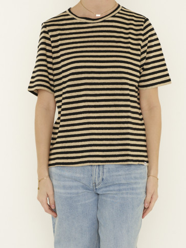 T-shirt stripe Penn & Ink S24T1077