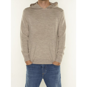 KNITTED RELAXED HOODIE 164017