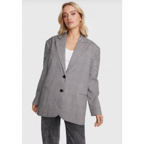LADIES WOVEN SPECIAL CHECKED BLAZER (2312450405)