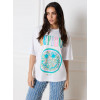 LADIES KNITTED OVERSIZED SMILEY T-SHIRT MAGGY (R2404712539)